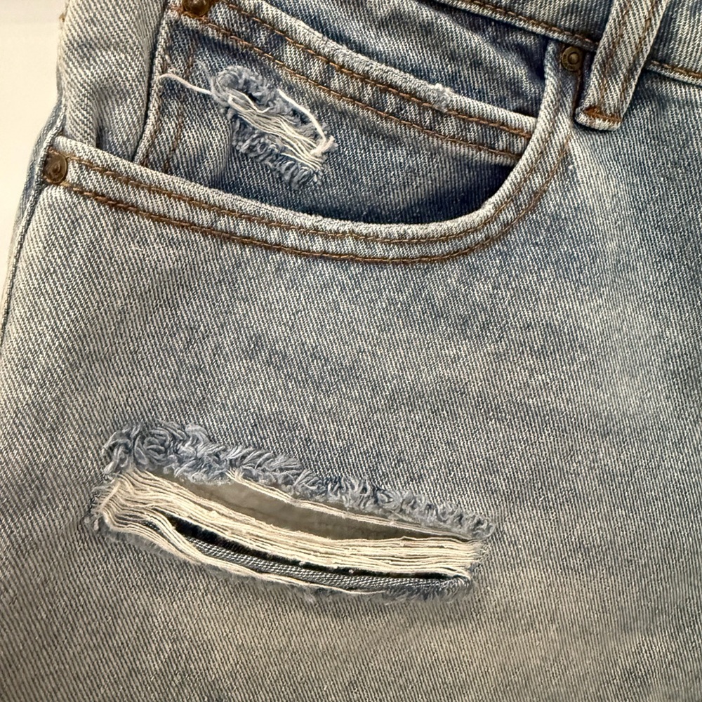 Billabong - Drift Away Denim Raw Hem Distressed Shorts - 2inch Inseam - 30 - Picture 6 of 9